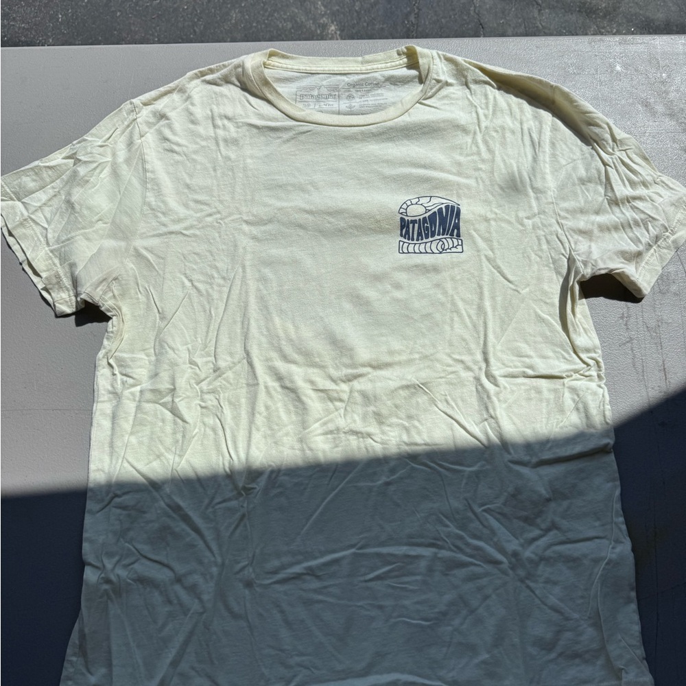Light yellow Patagonia tshirt